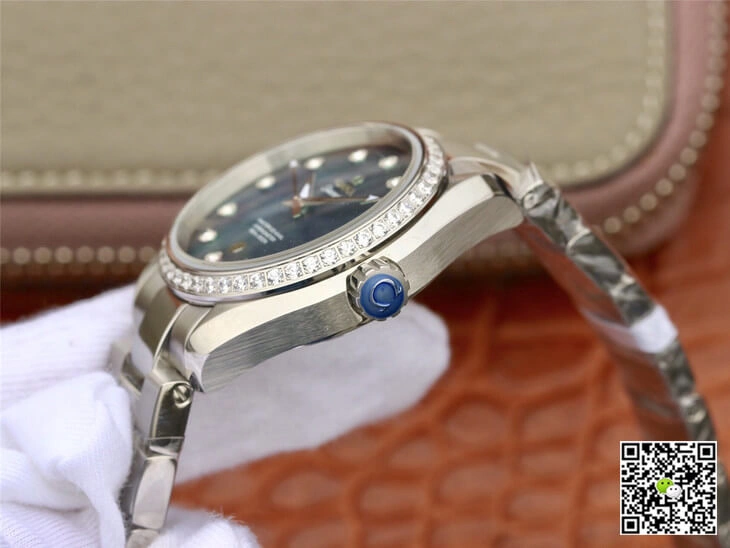 Omega Seamaster 231.15.34.20.57.001 Aqua Terra 150M 3S Factory 1:1 Best Edition Replica Watch Diamond Dial